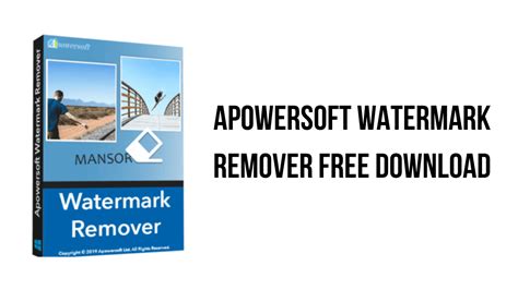 Apowersoft Watermark Remover 